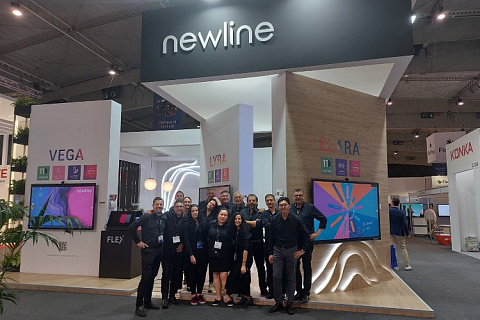 Новые интерактивные дисплеи Newline на ISE 2022